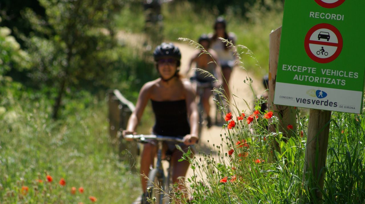 Rutas señalizadas para ir en bici por la Garrotxa